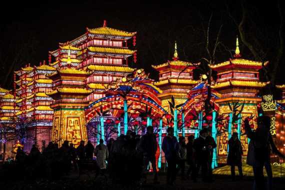 灯会|中国故事|自贡灯会：千年元宵“不夜城”