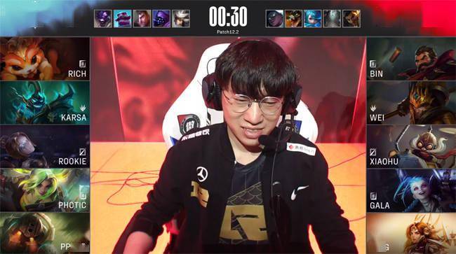 Rookie|LOL-LPL：Rookie发条两度单杀Xiaohu飞机，V5 2-0终结RNG六连胜