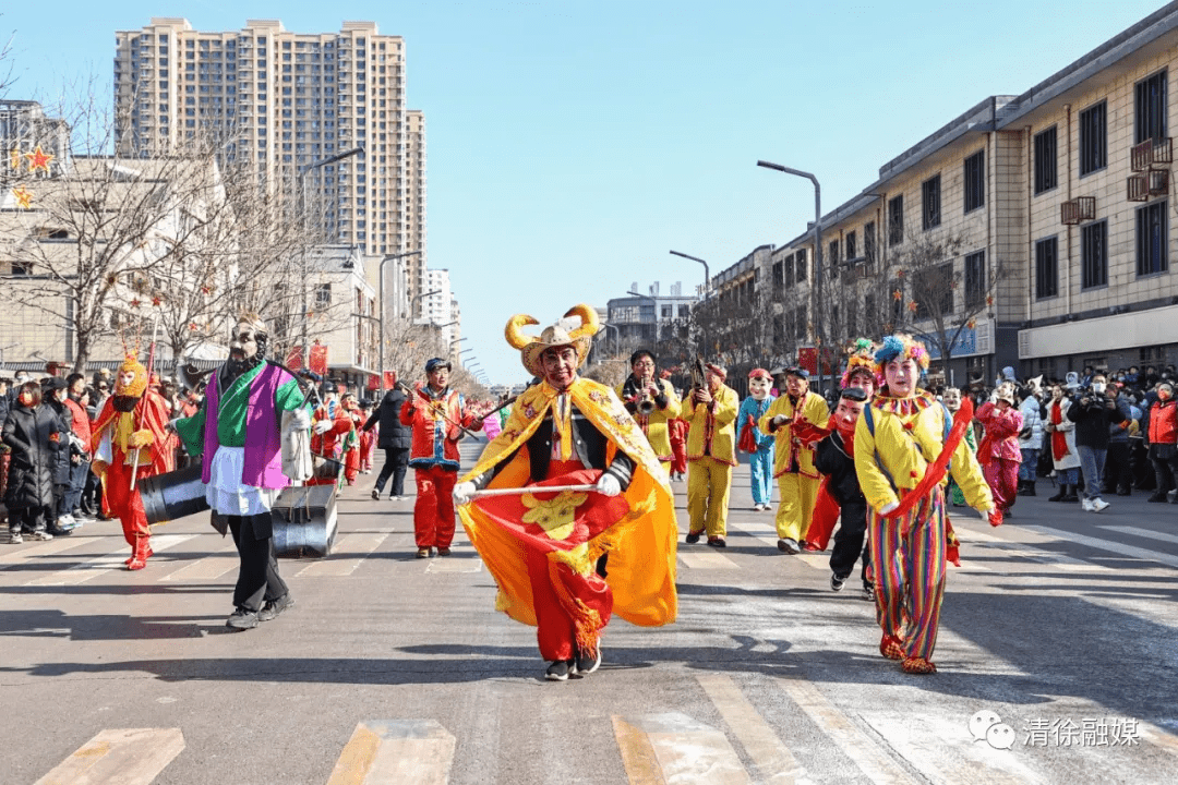 清徐红火盛况来袭_凤仪街_工贸_队伍