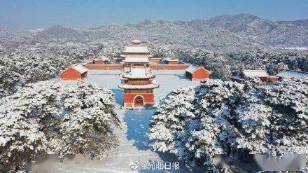 河北|雪后清东陵景区美如画卷