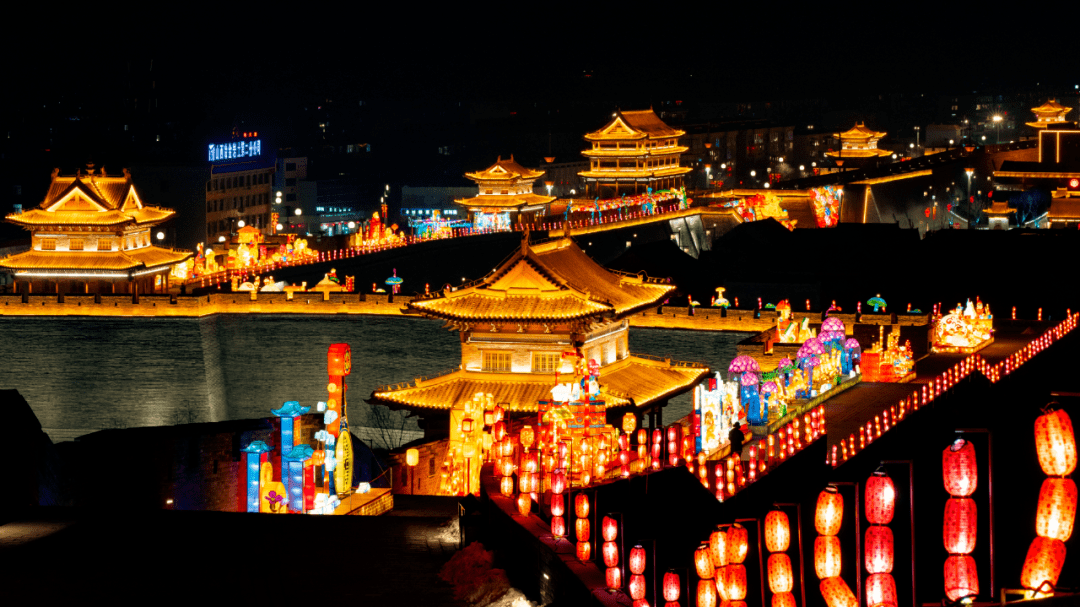 传统|中国年·在忻州 | 万人同聚忻州古城，元宵共团圆！