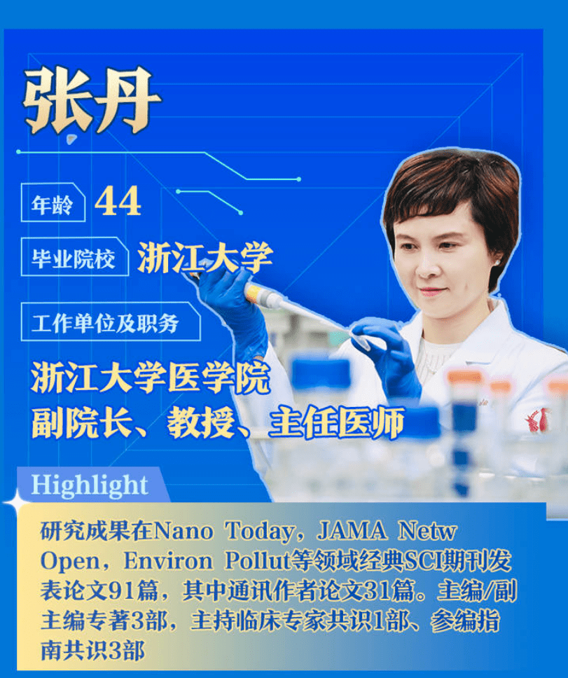 巾帼风采瑞籍医学博士张丹获省首届青年科技英才奖