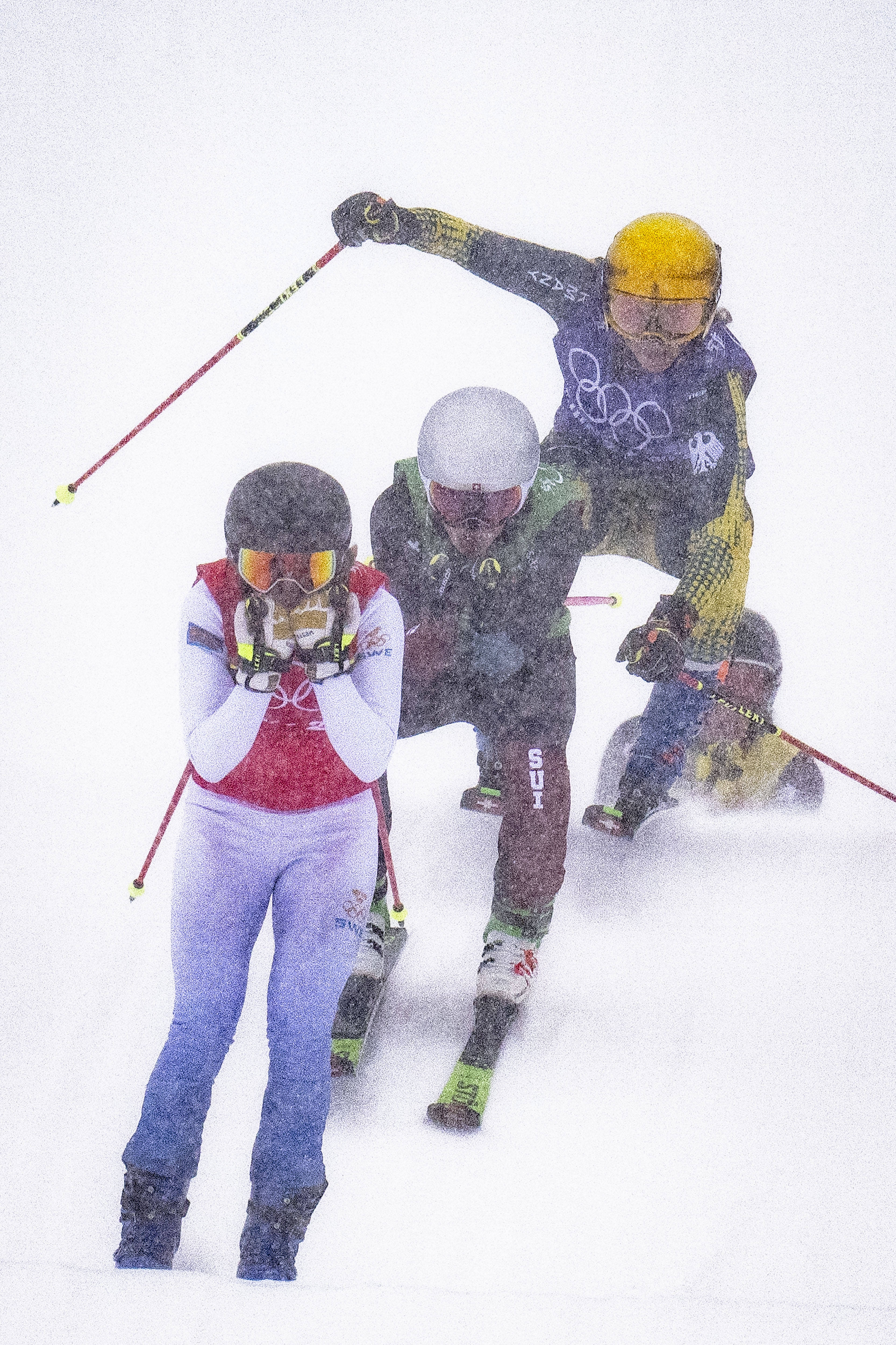 障碍|自由式滑雪——女子障碍追逐比赛赛况
