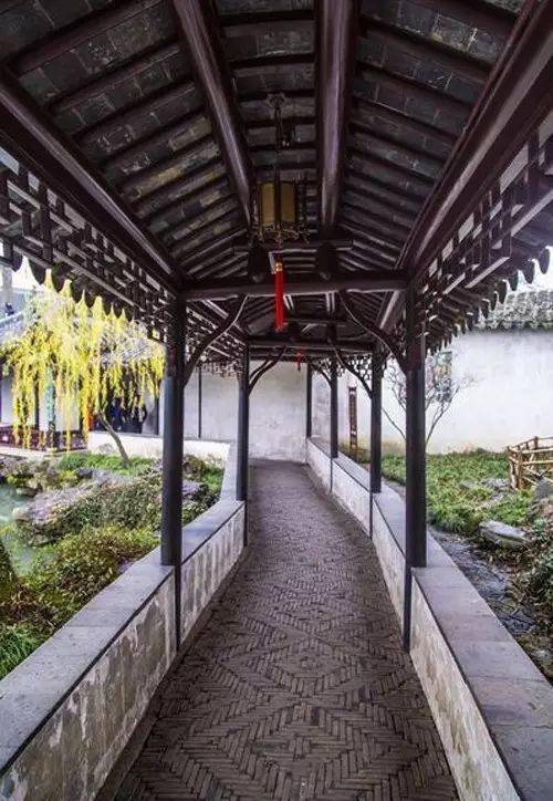 小院回廊,月影花阴_园林_风景_山水