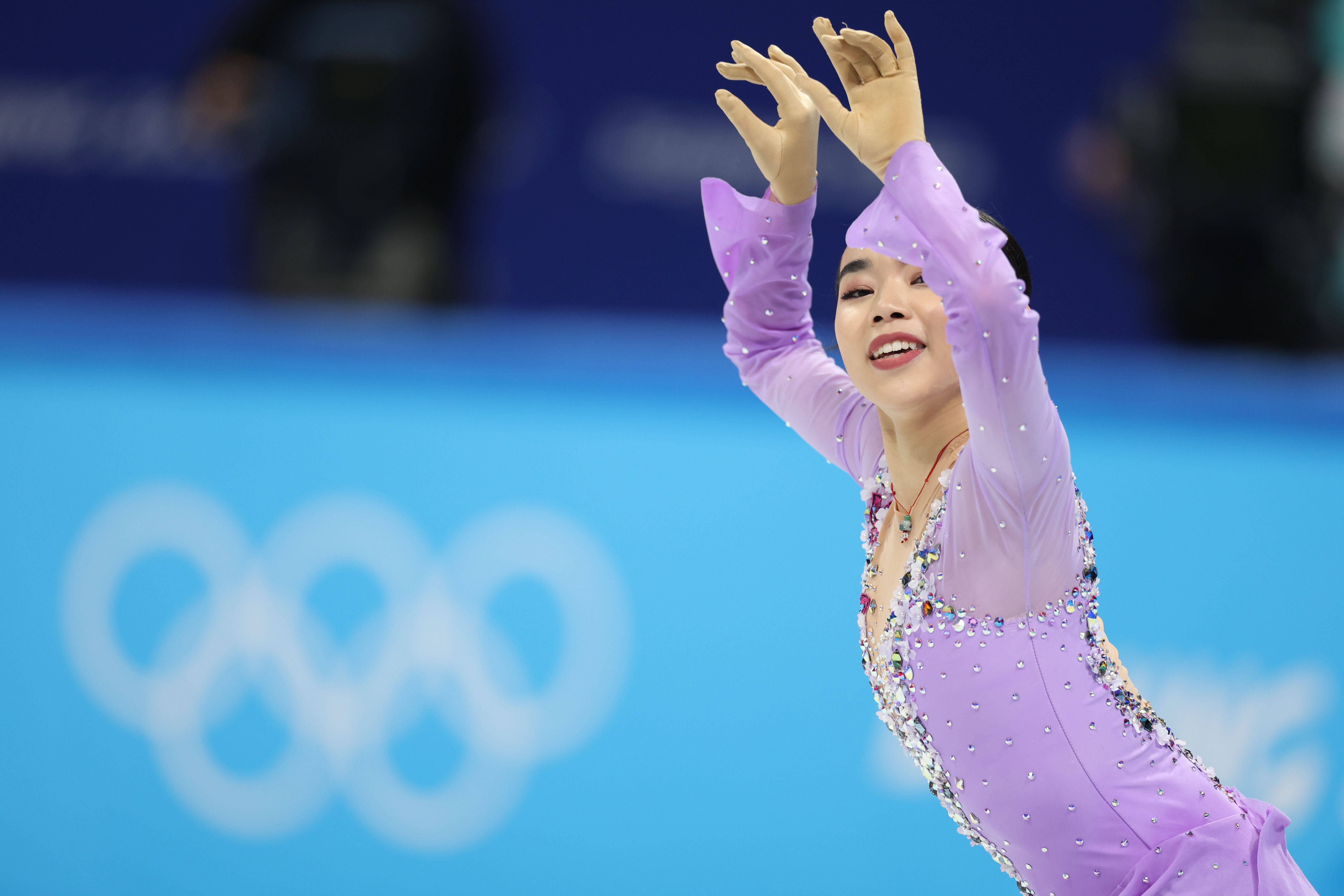 花样滑冰——女子单人滑自由滑赛况_韩雨桐短道速滑女子1500米获第七