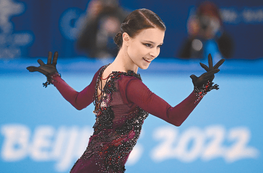 冬奥|谢尔巴科娃夺冠，俄实现花滑女单冬奥三连冠