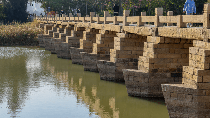 《安平桥:世界首次运用"睡木沉基"建桥法》