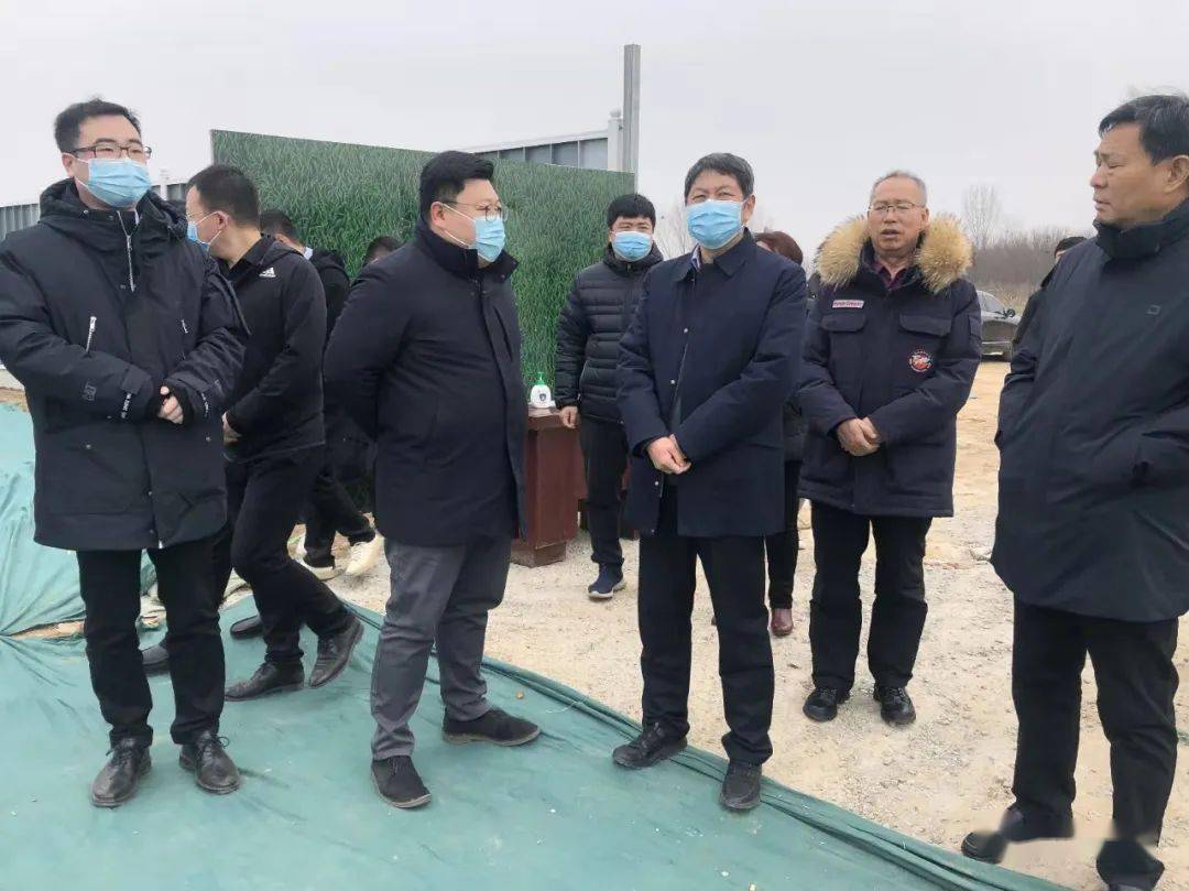 市人大常委会副主任路文忠调研分包项目建设进展情况