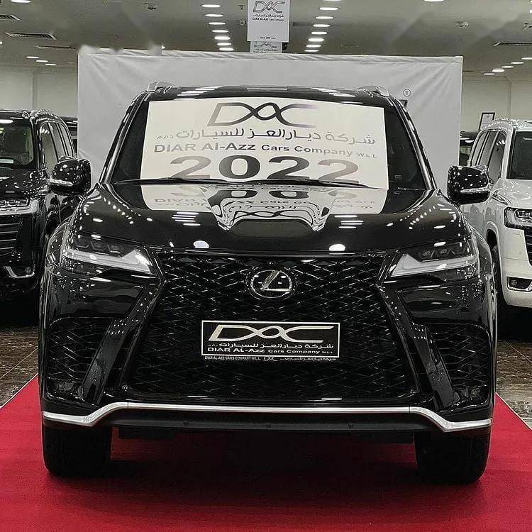 首批雷克萨斯lx黑武士到港加价超50万实车气场赶超g500