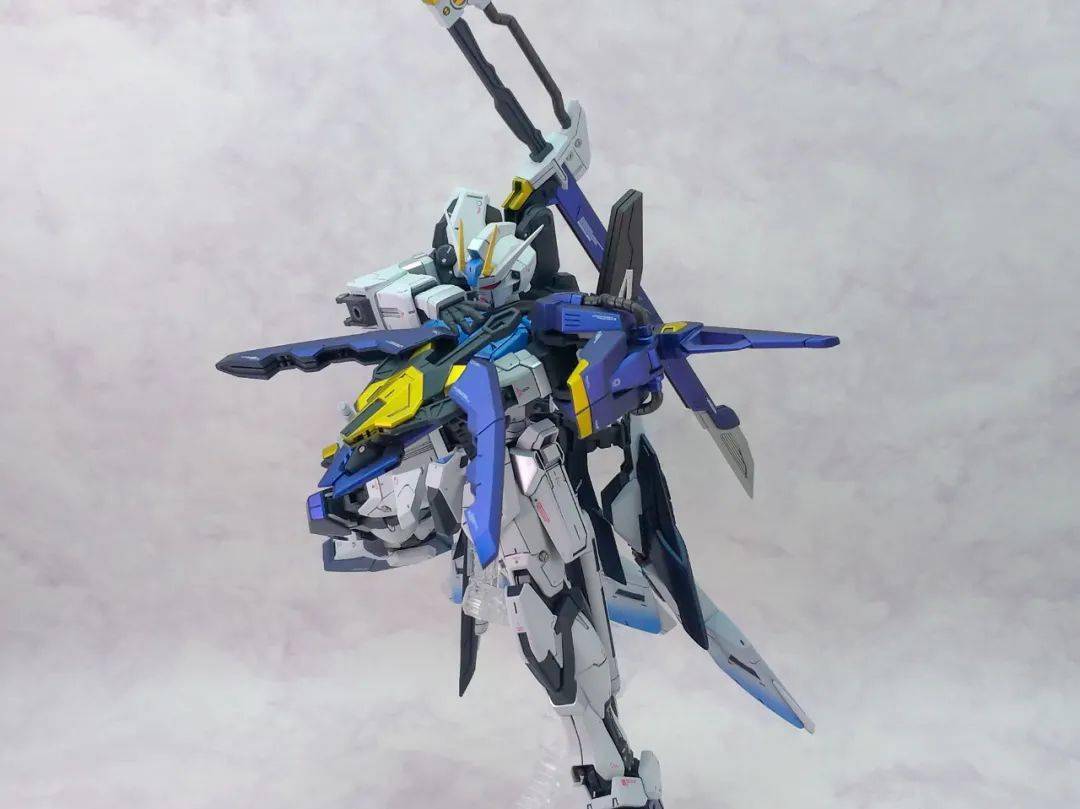 未涂装时的素体改造效果95--hobbyss|--rg创制强袭再细化,这细节太