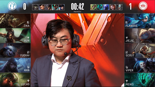 中路|LOL-LPL：Viper金克丝华丽操作带队翻盘，EDG面不改色2-0击败iG