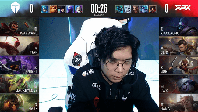 中路|LOL-LPL：Wayward男枪两次单杀打穿上路，TES2-1击败FPX