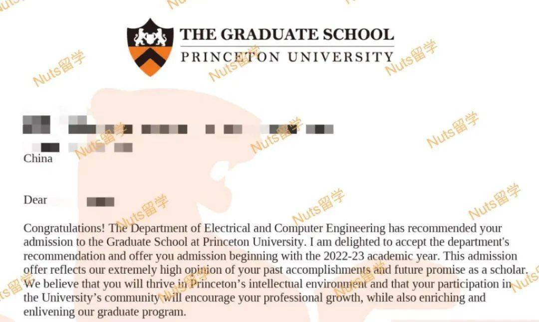 offer95并同时收获高级别fellwoship95ece博士录取78普林斯顿