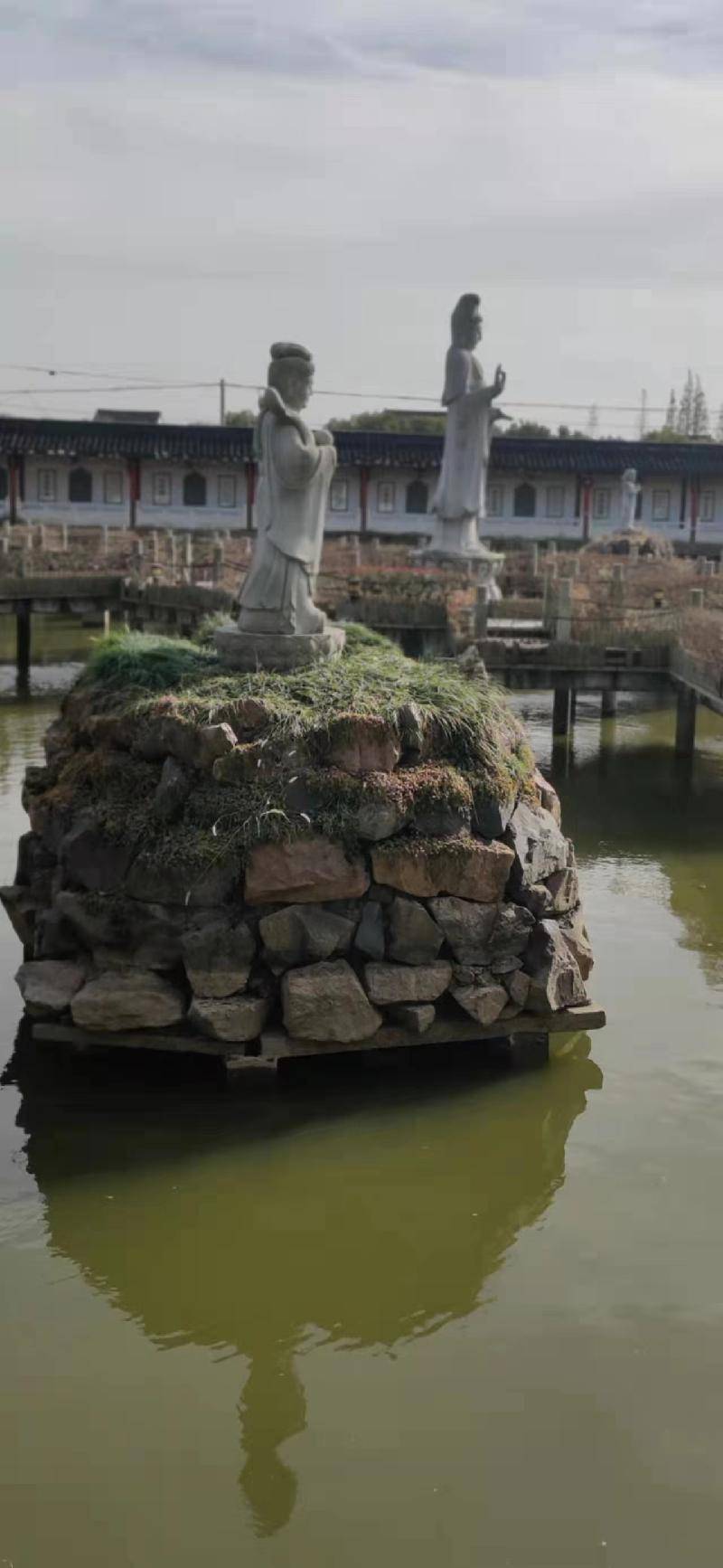 殿宇慈航:記上海青浦天光寺_孫鳳章_南湖_七律