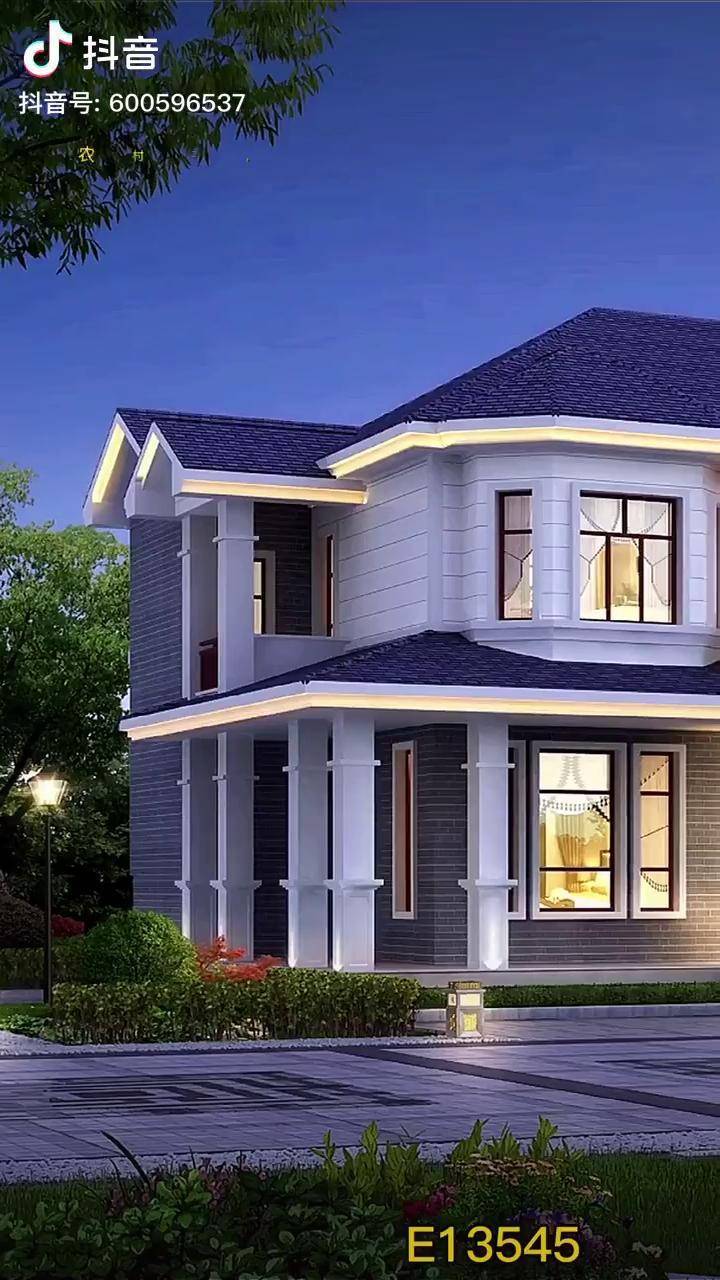 农村二层小洋房设计图外观精致漂亮3款户型可选需要看布局吗小洋房二