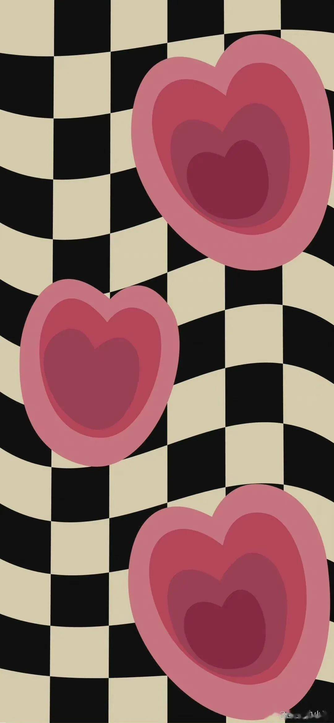 粉色复古风格壁纸