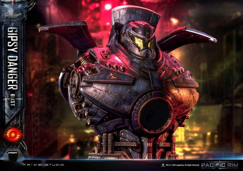 太平洋|模玩资讯：Prime 1 Studio《环太平洋》吉普赛危机 无比例巨大胸像