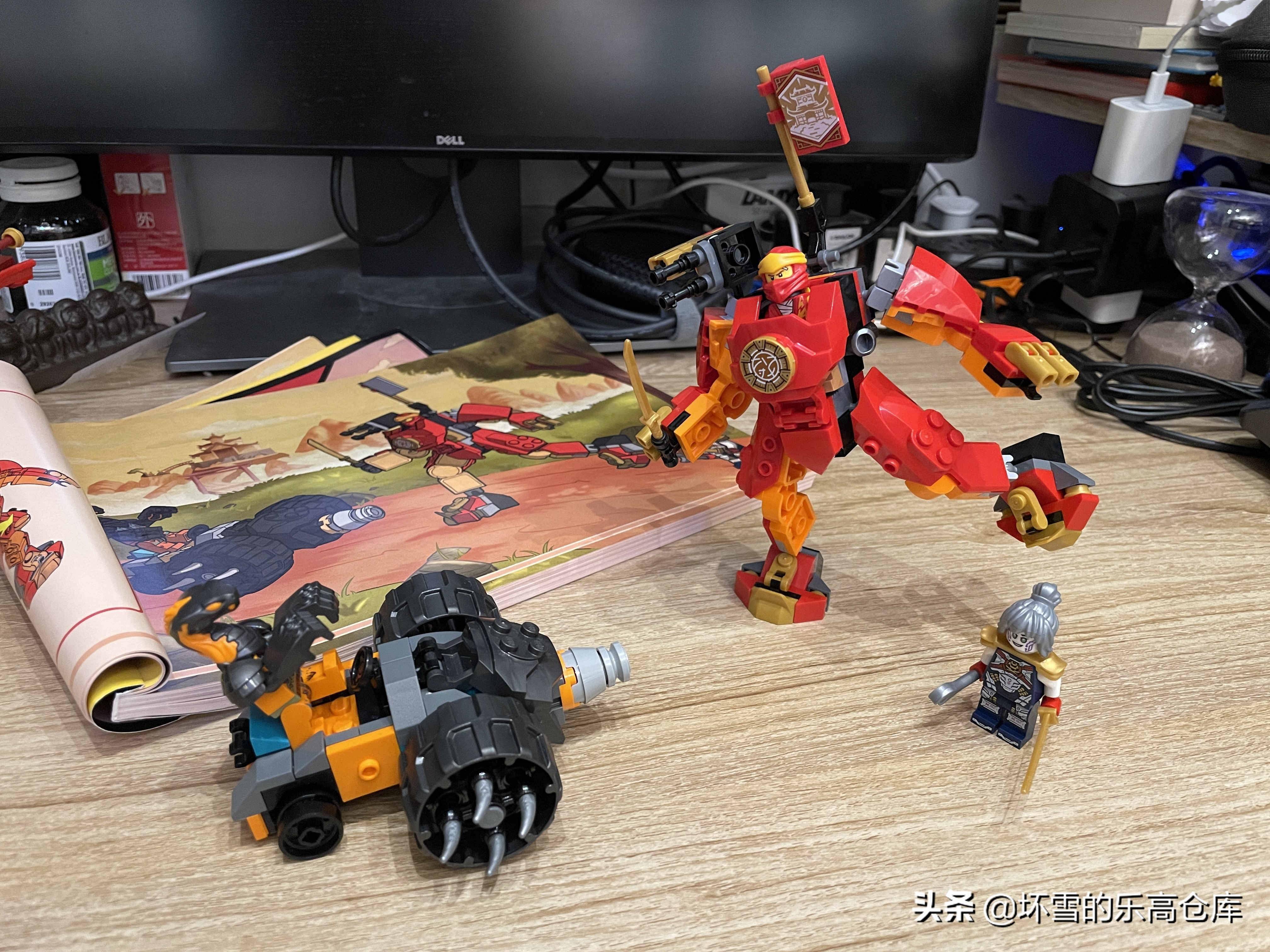 快来学习幻影忍者的语言试玩乐高幻影忍者71767忍者道场神殿