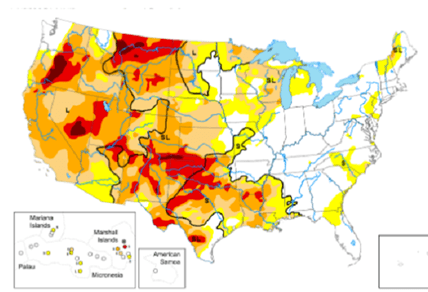 不仅是美国主要的粮食种植区,也是世界重要的玉米,小麦,大豆产区