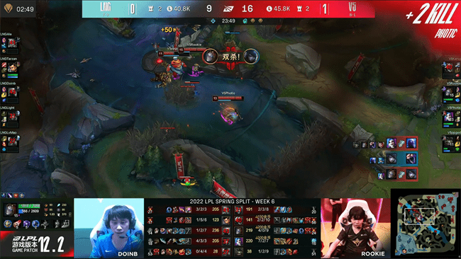 Photic|LOL-LPL：Photic金克丝远古龙魂豪取五杀，V5 2-0送给LNG三连败