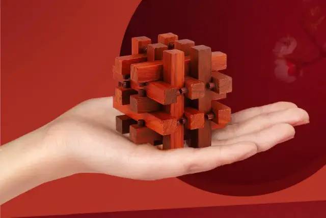 积木【DIY】木玩届的“乐高”积木，国风孔明锁，谁玩谁上瘾！