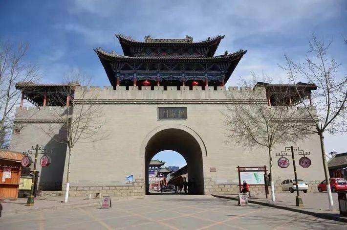 丹噶尔古城的城门(一)拱海门_西海_湟源_民国政府