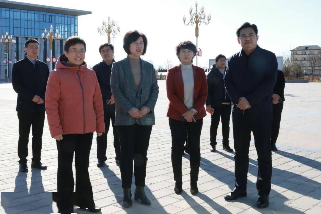 孙丰华一行来平原县调研