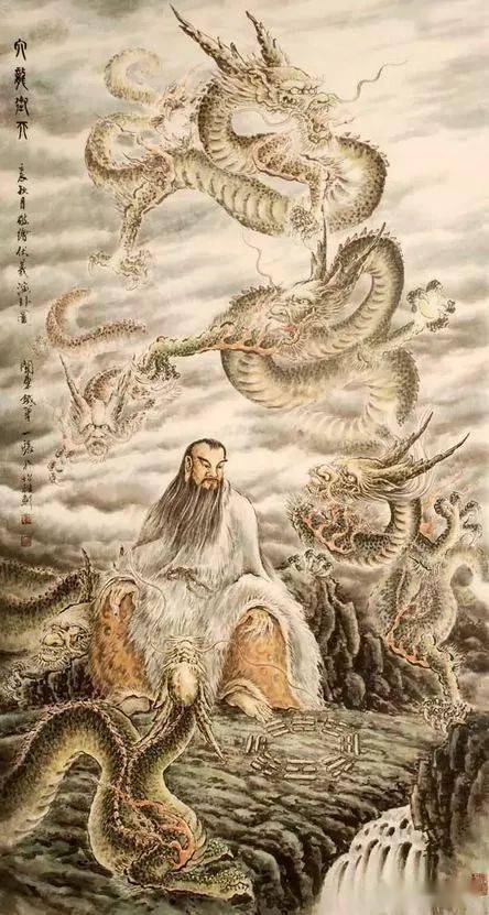 龙是中华民族的图腾,炎黄子孙是龙的传人,有关龙的形象,"汉唐时多呈兽