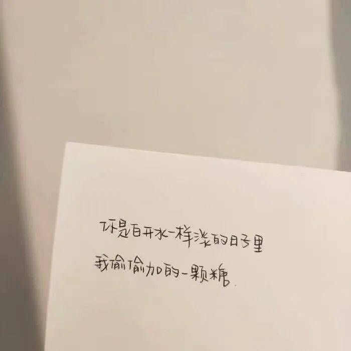 治愈61温柔文案人生很短别太拘束