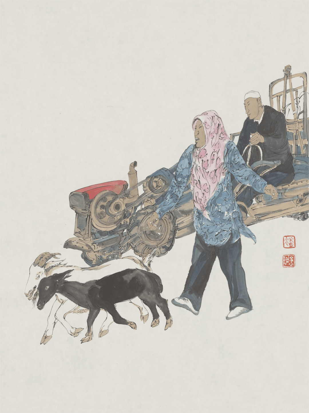 中国画|心如梦，画作诗：潘金玲画作欣赏