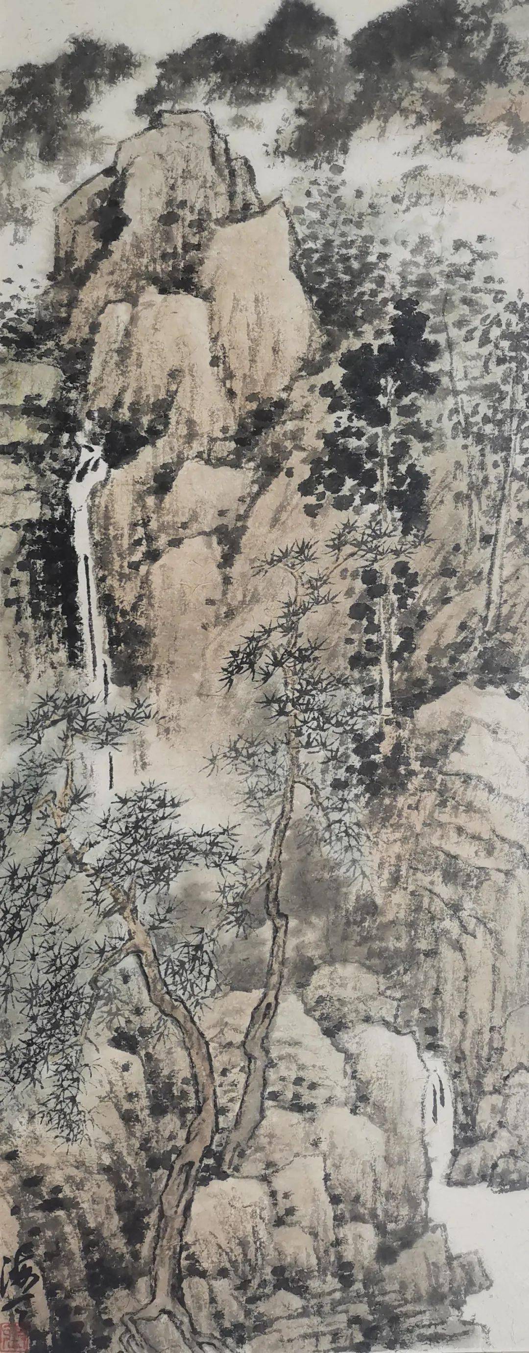 吴溪学堂进嵩溪——画家张海天主讲_书画_白马镇_展销