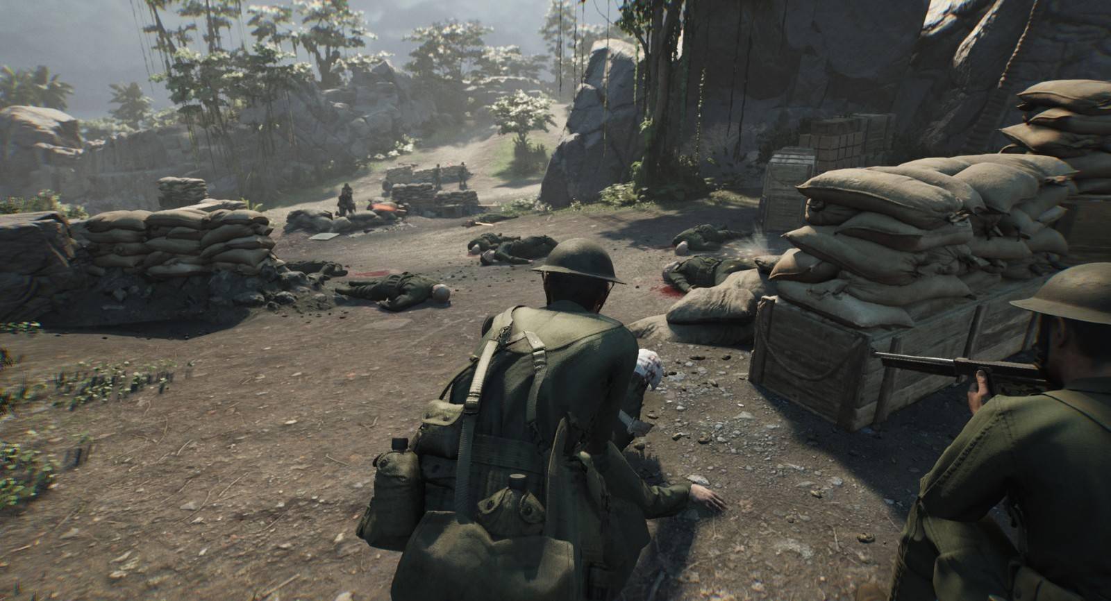 扮演医疗兵二战游戏医疗兵太平洋战争上架steam