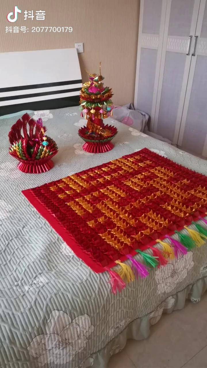 手工折纸手工艺品非文化遗产传承龙凤呈祥