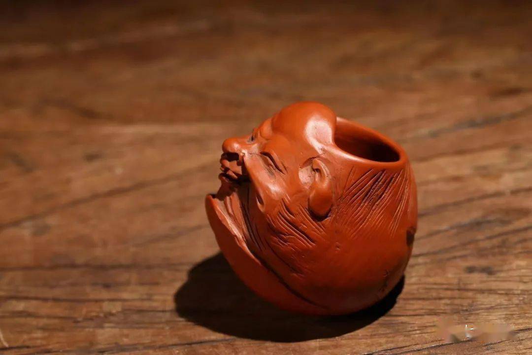 好器秒杀日本已故常滑烧名家井上素三作趣味品杯