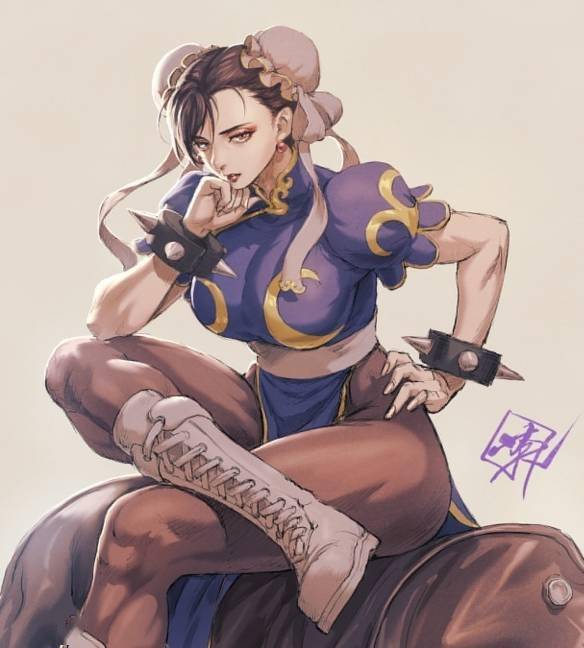 2022年春丽诞生祭二创作品赏正妹还原经典大腿