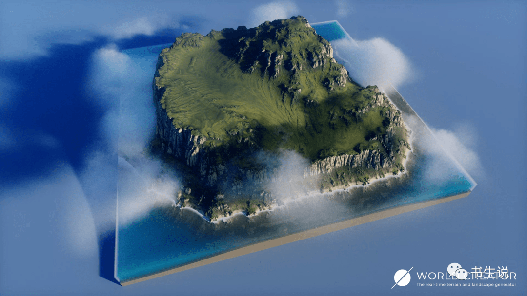 惊艳wc三维地形景观工具软件worldcreator3发布基础入门教程