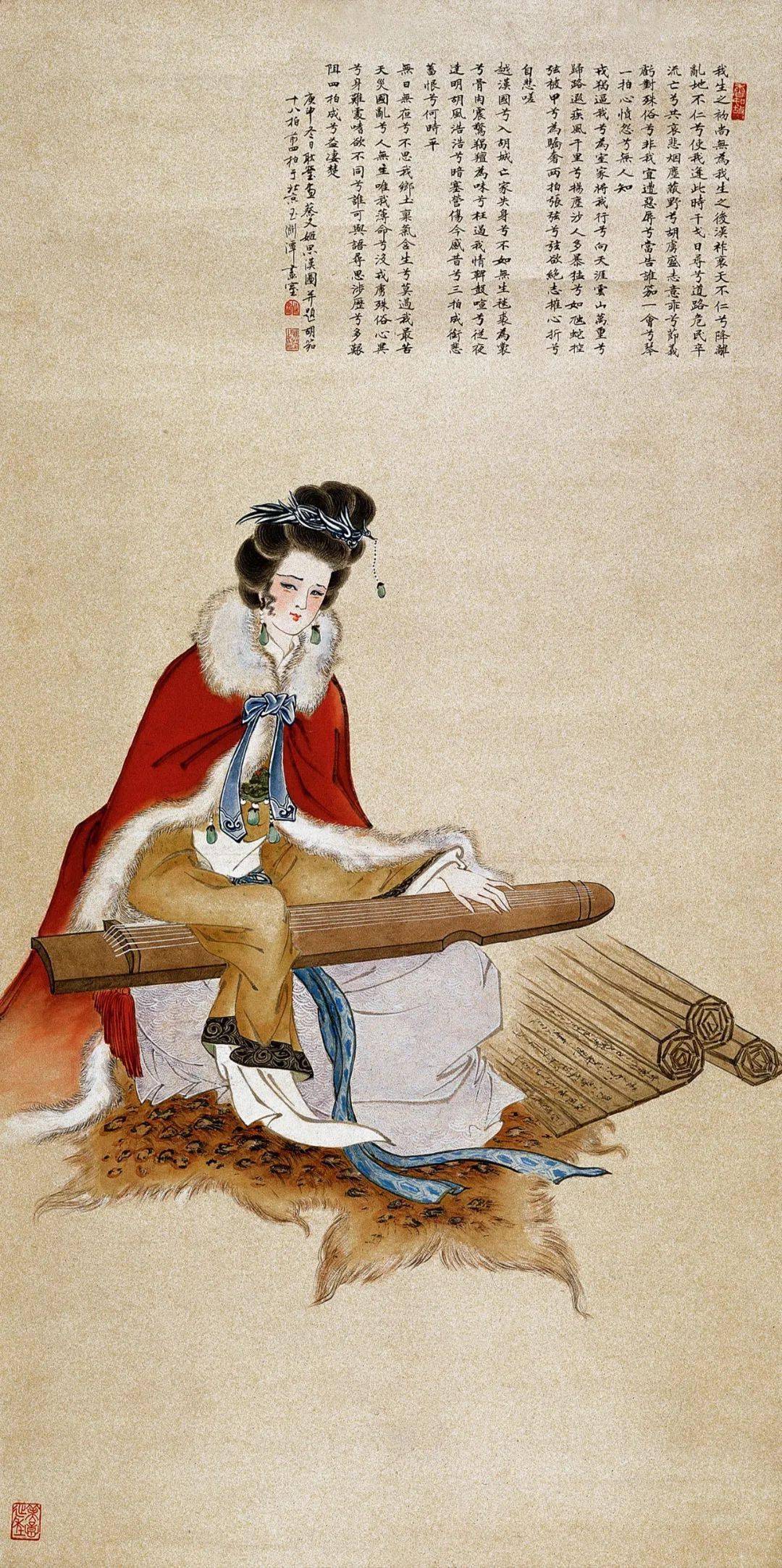 妇女节快乐跟随耿莹会长的仕女画汲取力量