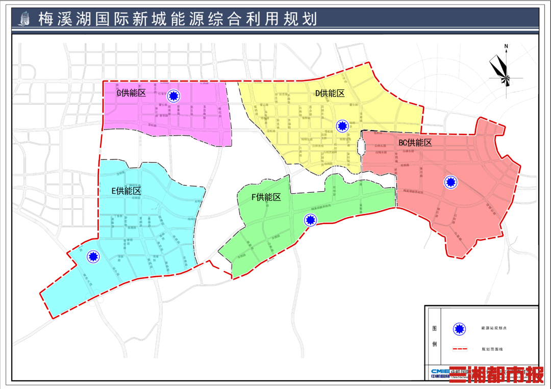 长沙再添一集中供暖区域梅溪湖首个能源站年内投入使用