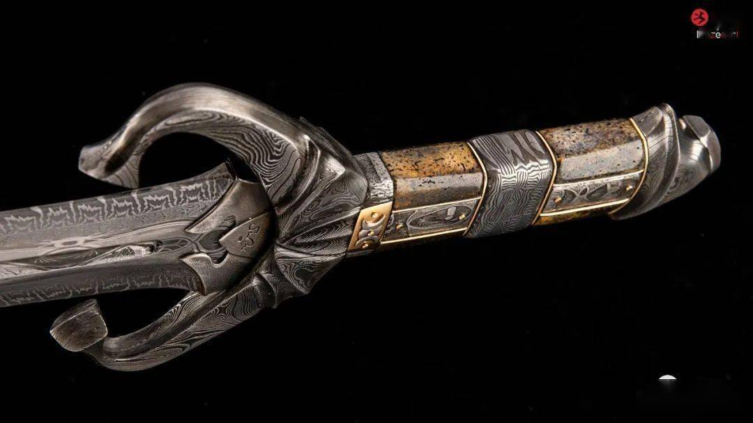 瑞典刀剑艺术家罗杰博格顶级重器尼德霍格北欧邪龙