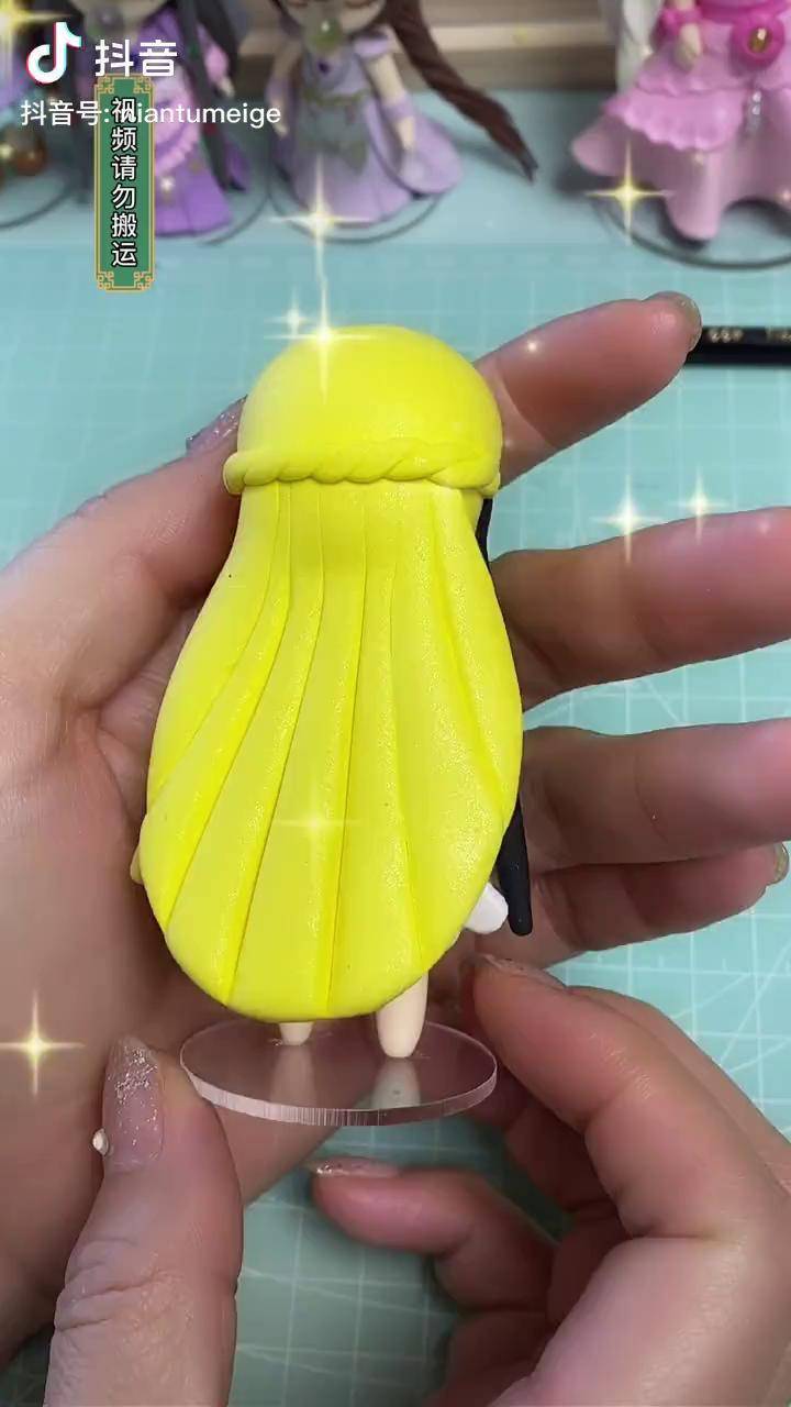 叶罗丽白光莹超轻粘土手工制作叶罗丽你们说世界上真的有魔法吗