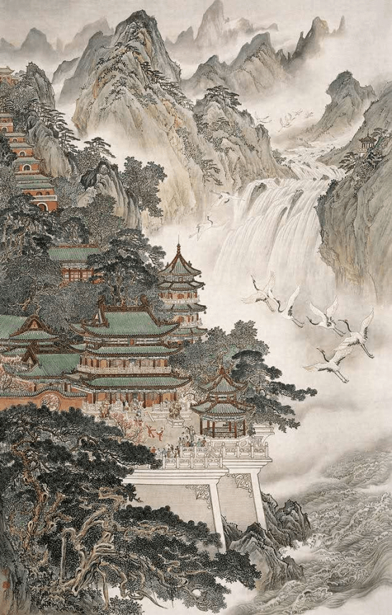 中国画坛著名画家房玉宾