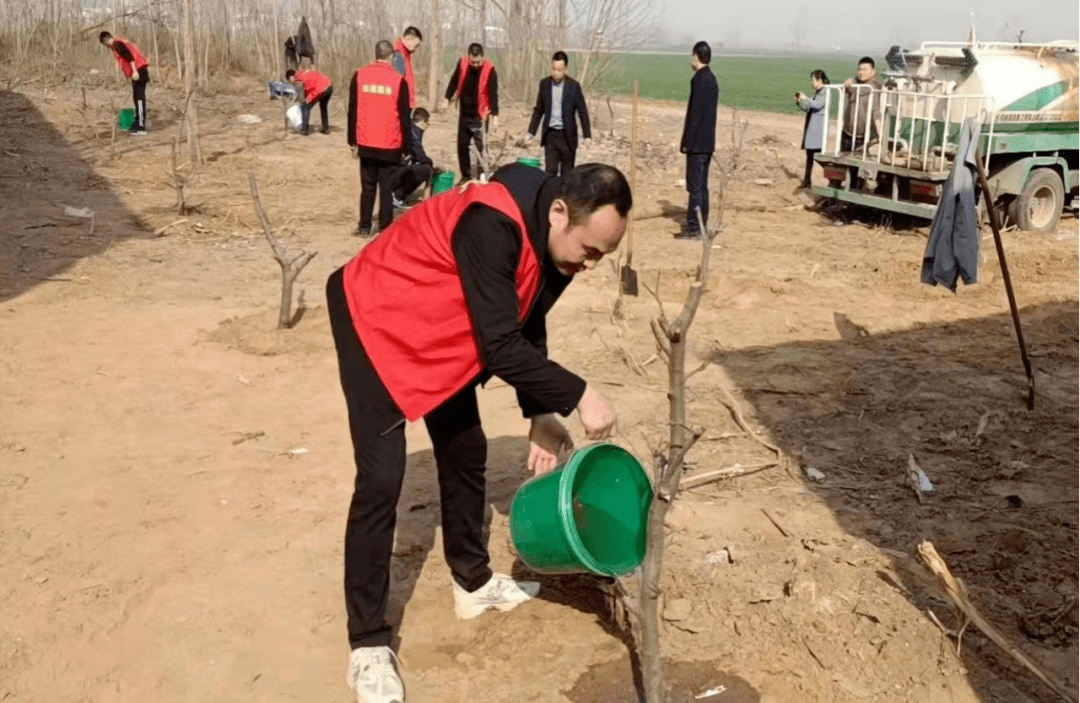 永远跟党走志愿耀青春团市委学雷锋志愿服务活动之植树护绿行动