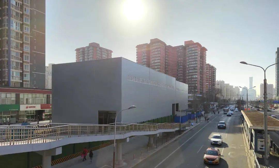 定福庄站红庙站和慈云寺桥站区间正在进行降水施工管庄站以上图片来源