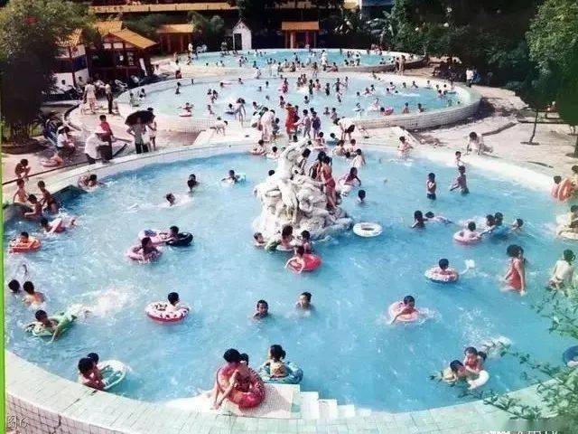 珍贵的游泳池老照片,看看有你的回忆吗?_上海_年代_济南