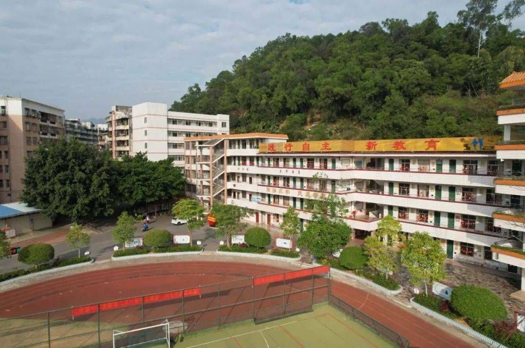 云城镇一中校友会参加云浮市田家炳学校植树活动