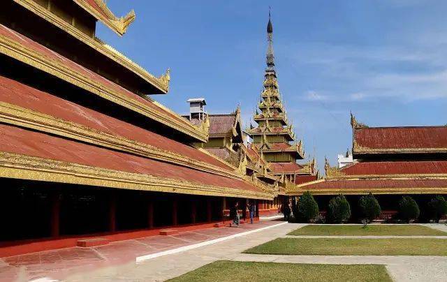 缅甸曼德勒皇宫
