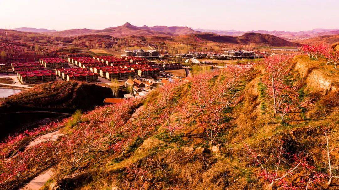 未来的几个月尹家峪田园综合体是这个样子的