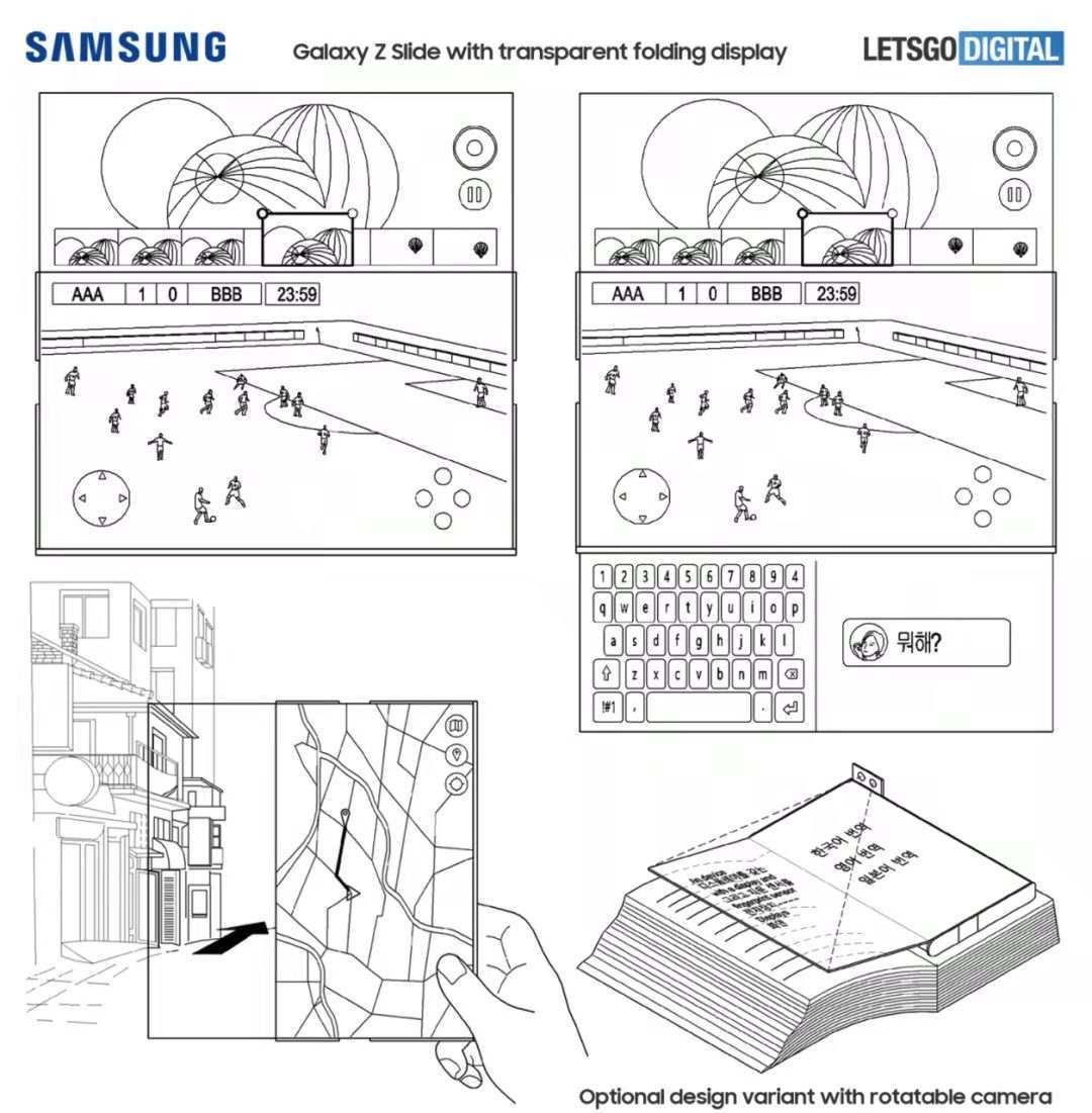三星新机专利曝光，屏幕可折叠、可扩展，真正的多功能多形态手机