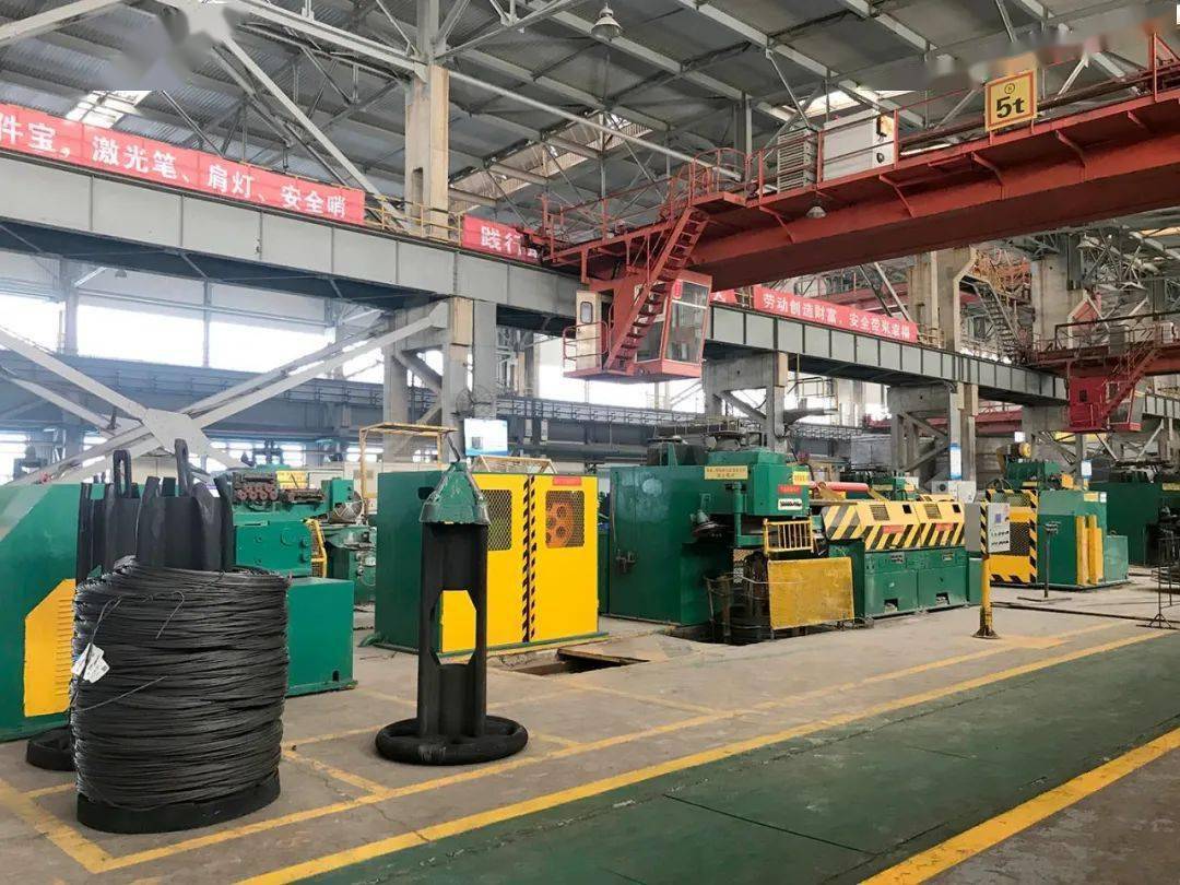 特钢公司第一轧钢厂钢丝条线6s管理提升工作初见成效