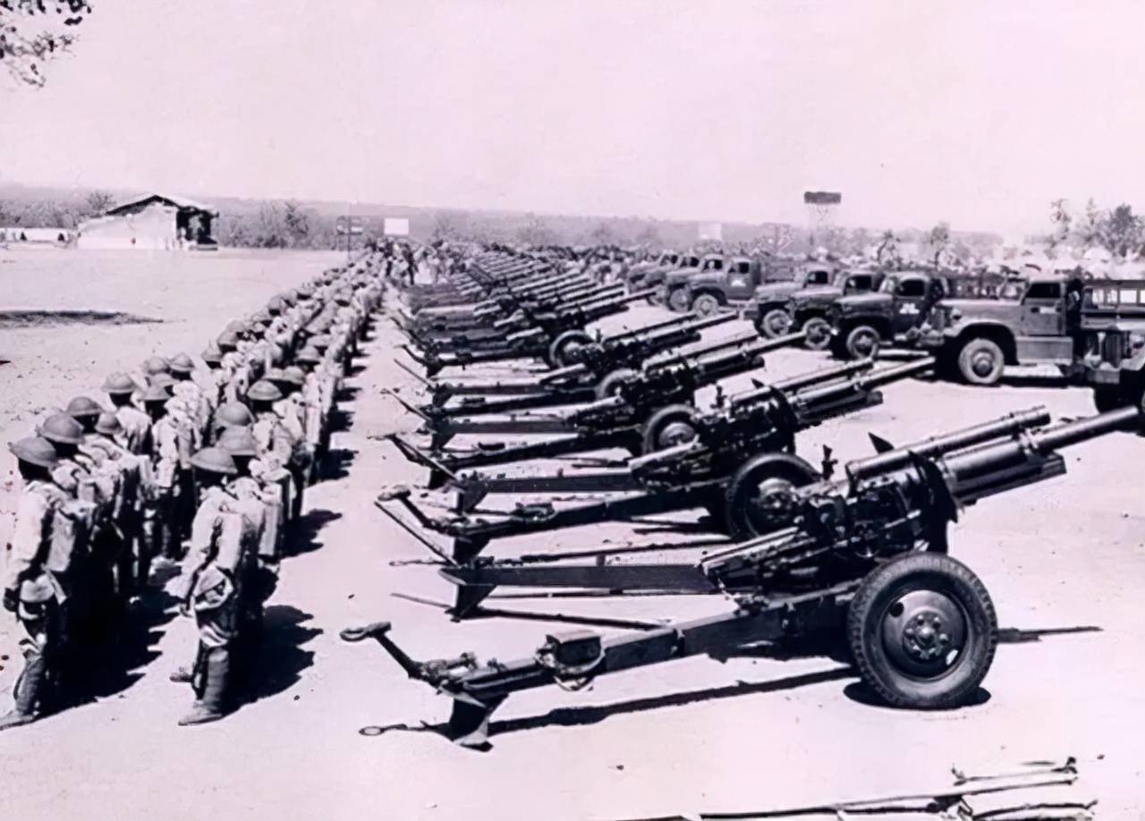 而阎锡山的晋绥军虽然拉了2个炮兵团过来,但实际实力也只是营,而且